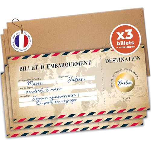 Carte à gratter Voyage Surprise | Carte d