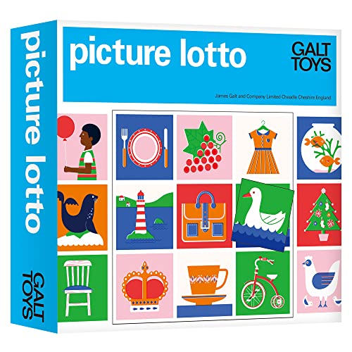 Galt Toys, Picture Lotto, Classic Picture Lotto Game for Chi