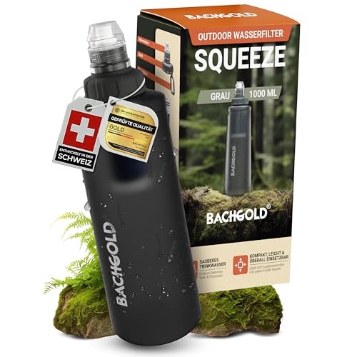 Bachgold® Squeeze Filtre a Eau - Ultraleger Purificateur dea