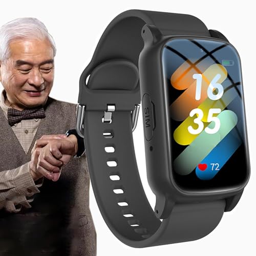 Vexorium Montre Connectée Senior avec Détection de Chute, Bo