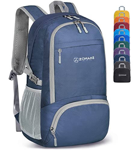 ZOMAKE Sac a Dos Pliable Ultra Léger Sac à Dos De Randonnée 