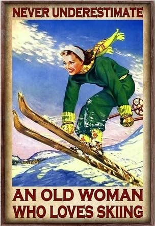 YAASIMOULE Ne sous-estimez jamais une vieille dame qui aime 