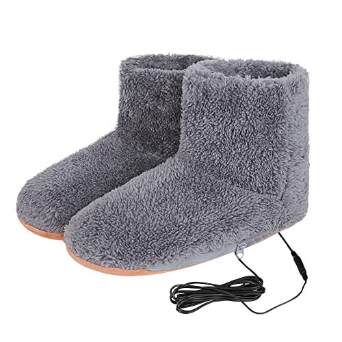 Micmetago chaussons chauffants USB - Chauffe-pieds électriqu