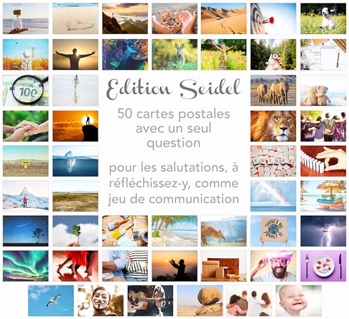 Edition Seidel Lot de 50 cartes postales Premium Cartes de m