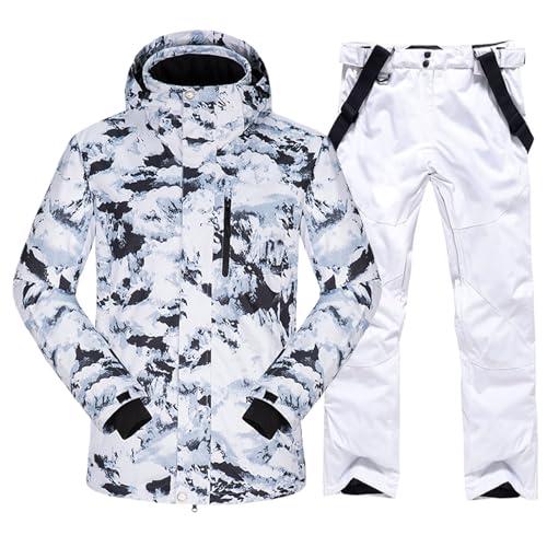 Vestes de Ski et Pantalons de Ski Pour Hommes Costume de Ski