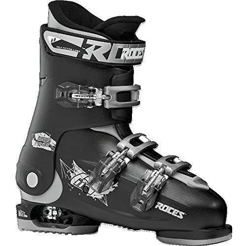 Roces Idea Up Chaussures de Ski réglables pour Enfant Noir/a