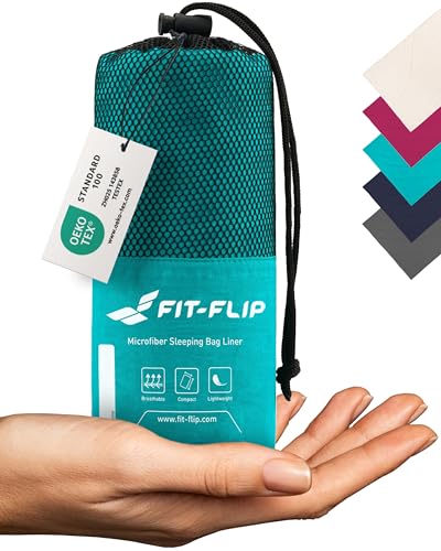 Fit-Flip Drap de Sac de Couchage Microfibre