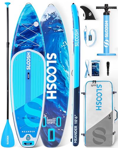 SLOOSH Planche de Paddle Gonflable, 106 Stand-Up Paddle avec