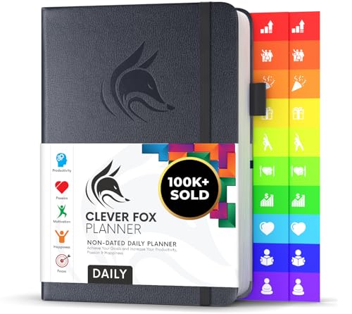 Agenda quotidien Clever Fox - Le meilleur agenda et calendri