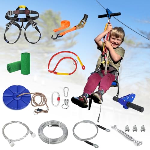 Tyrolienne pour Enfants et Adultes, Kits de tyrolienne pour 