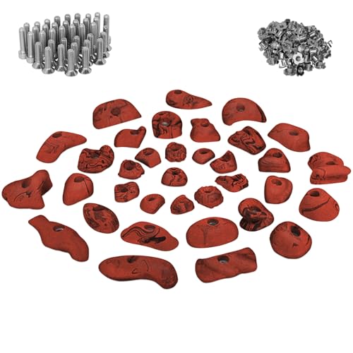 ALPIDEX 35 Prises dEscalade | Vis, Écrous Autobloquants Incl