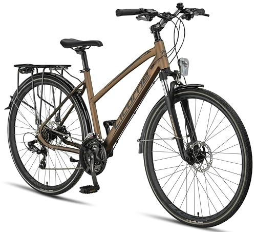 Licorne Bike Vélo de trekking 28″, avec frein à disque en al