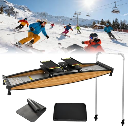Simulateur de ski à résistance réglable pour le ski dintérie