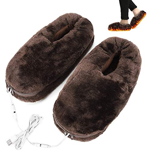 Chaussons chauffants, semelles chauffantes électriques USB, 