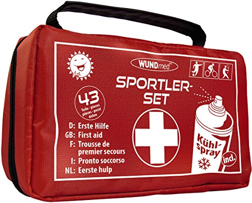 Kit de premiers secours pour le sport - Avec spray à glace -